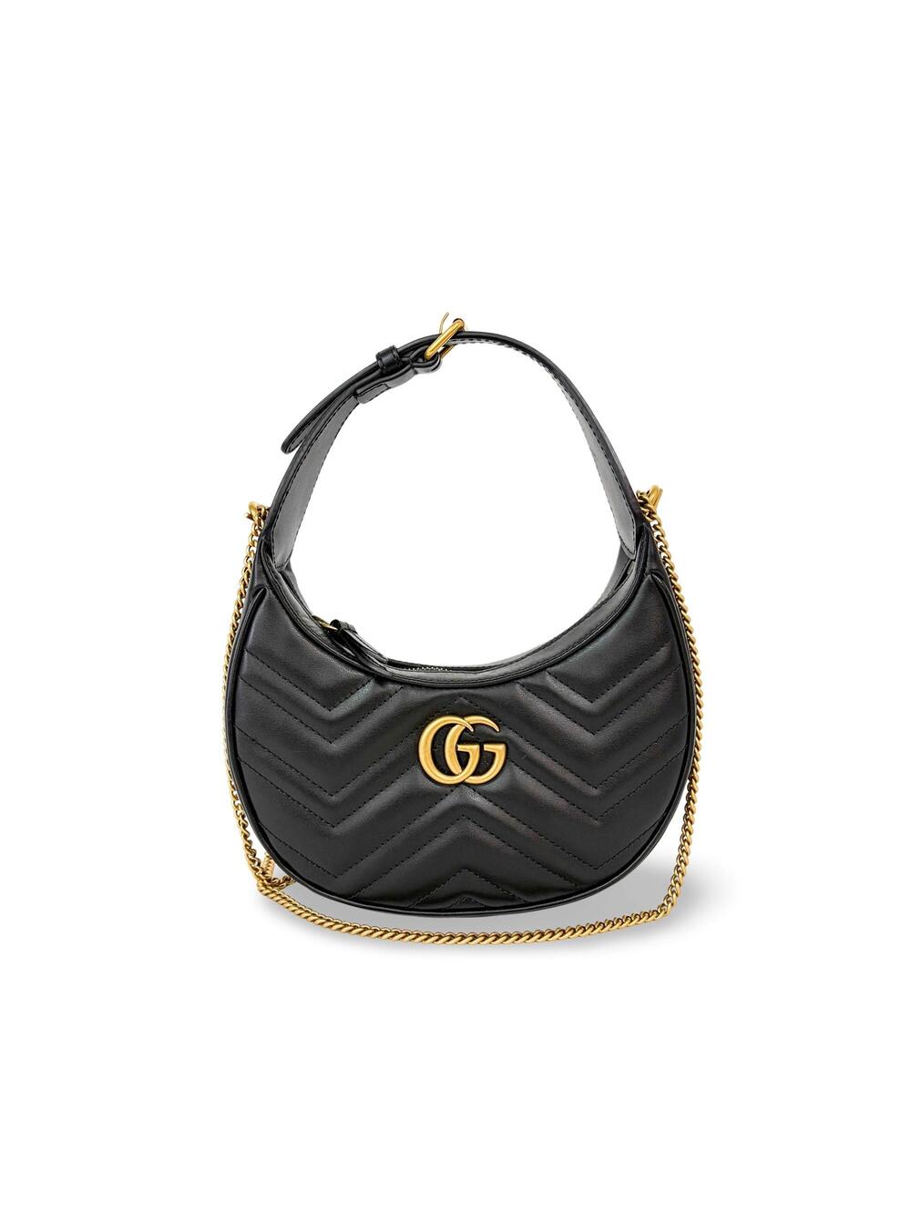 Fapis Gucci Gg Marmont Half Moon Mini #352040F92B